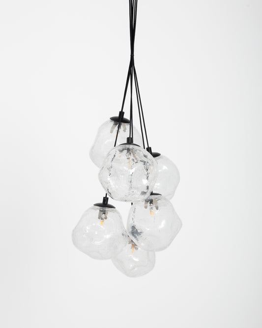 Crackle Cluster Chandelier