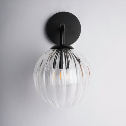 Vintage Round Arm Wall Sconce