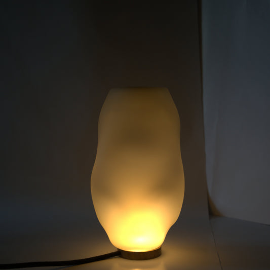 Pebble Oval Pendant Glass