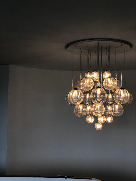 Tiered Cluster Chandelier