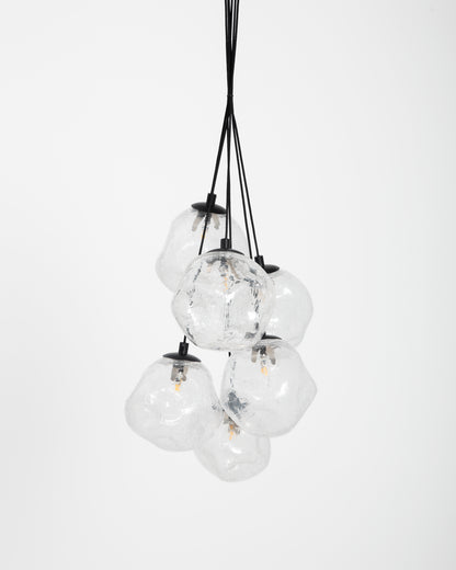 Crackle Cluster Chandelier