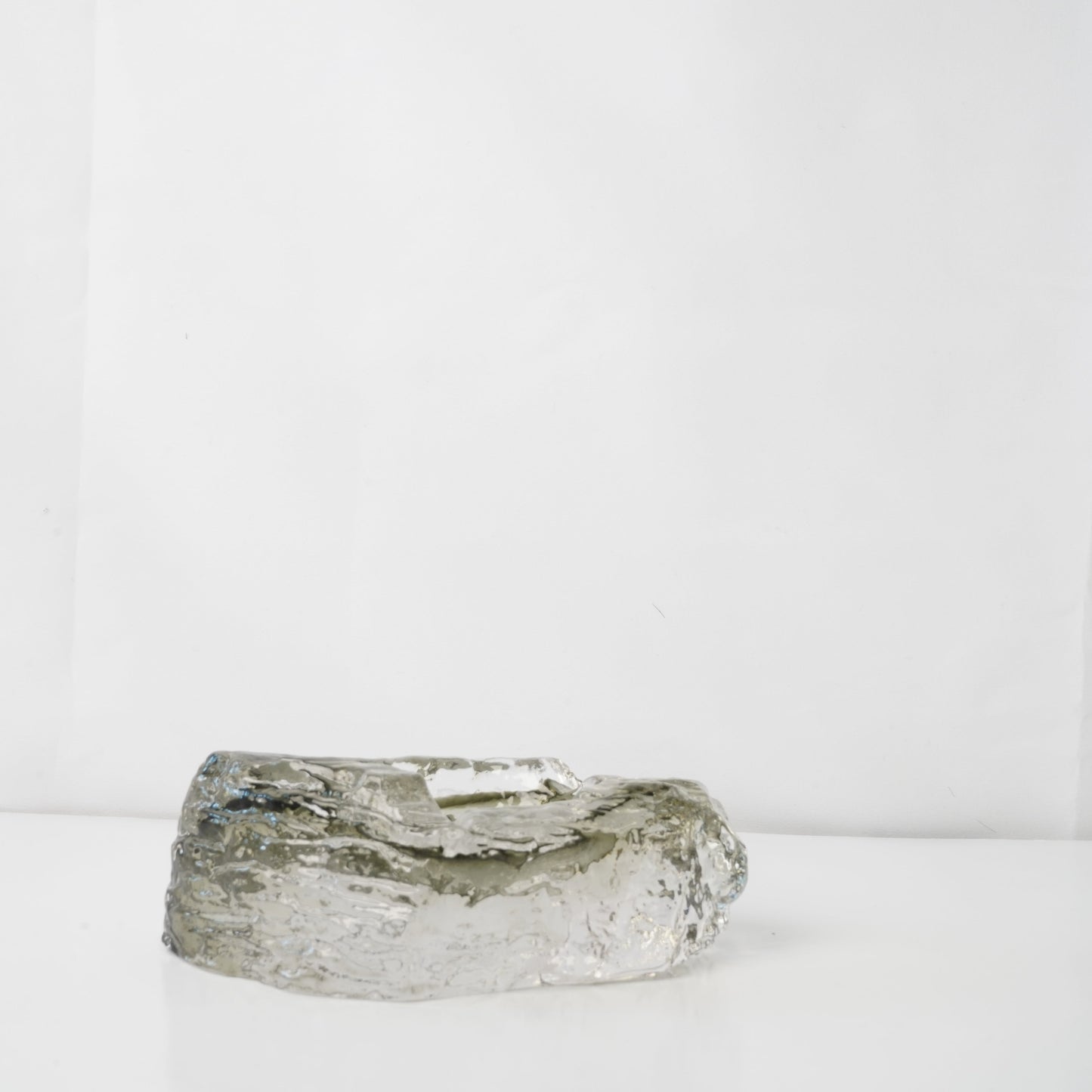 gray glass handmade object gift