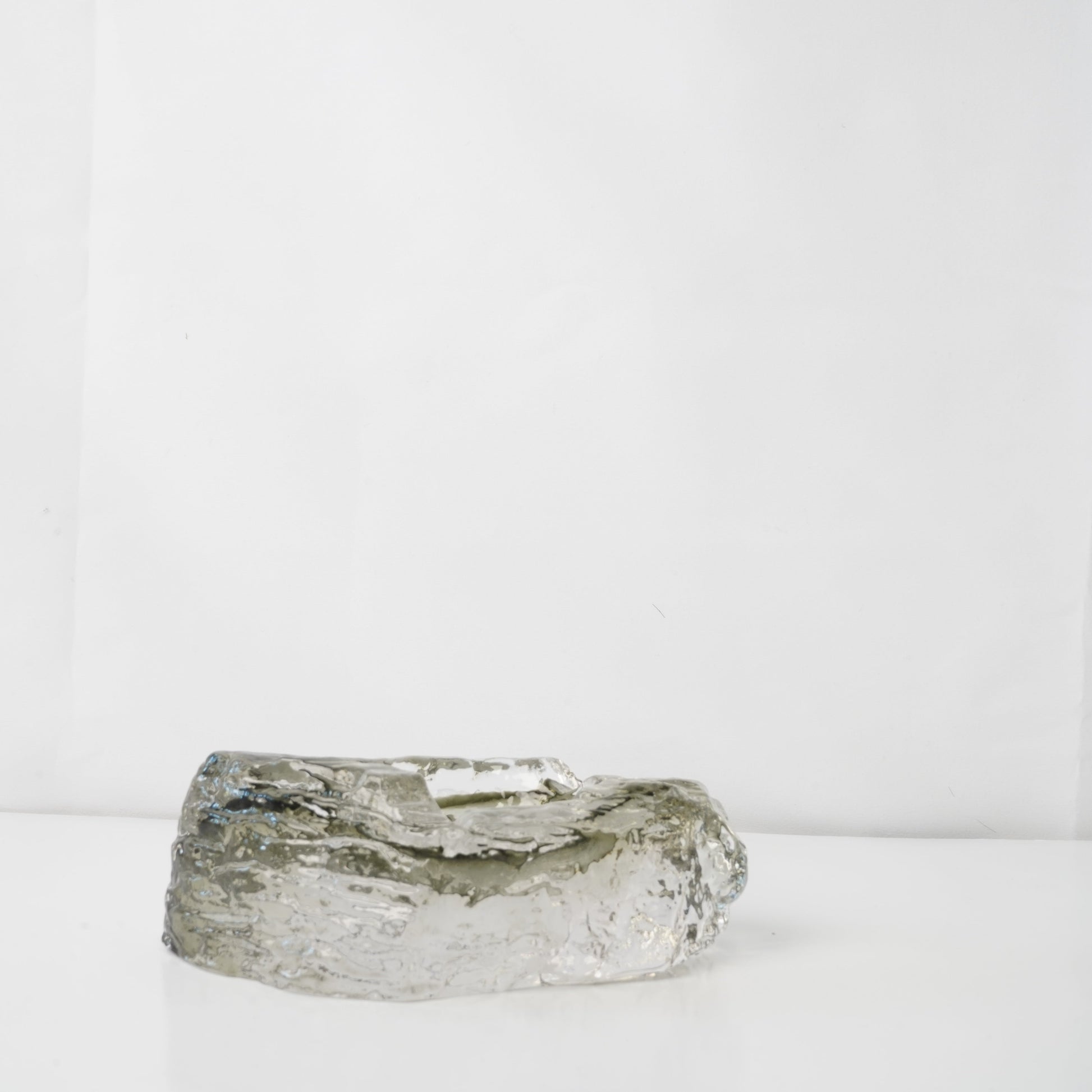 gray glass handmade object gift