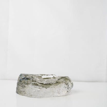 gray glass handmade object gift