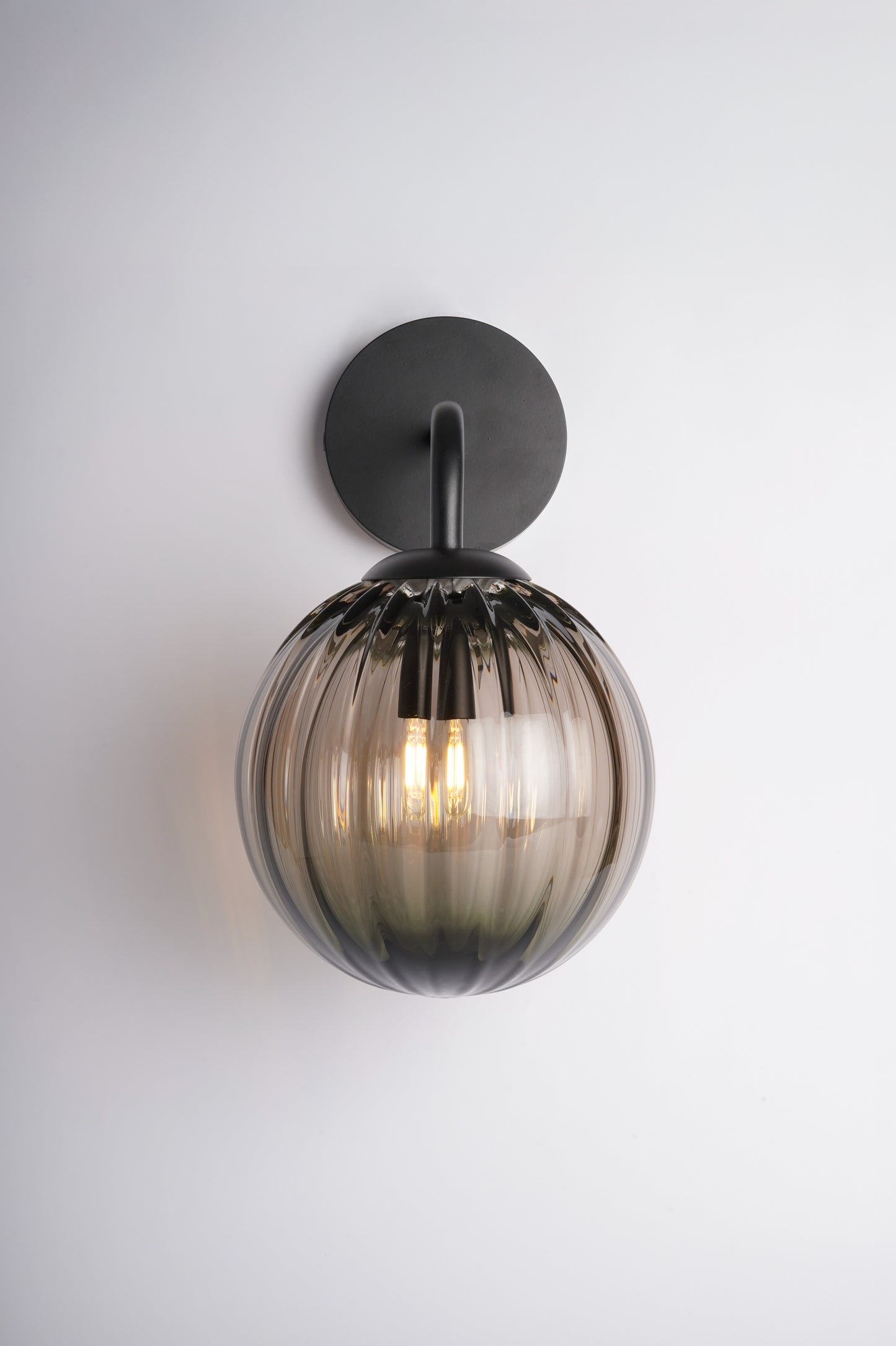 Vintage Round Arm Wall Sconce