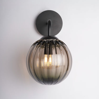 Vintage Round Arm Wall Sconce
