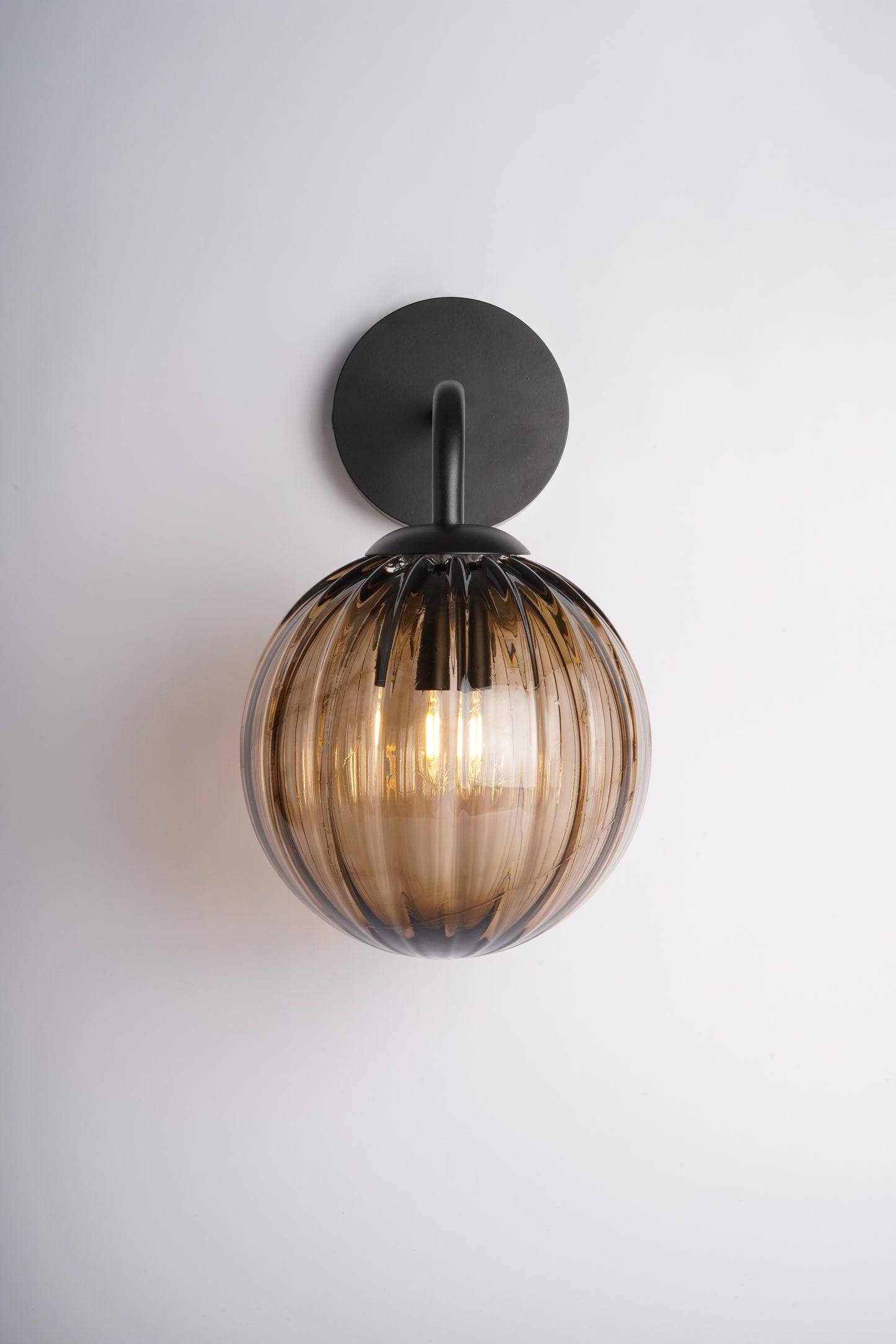Vintage Round Arm Wall Sconce