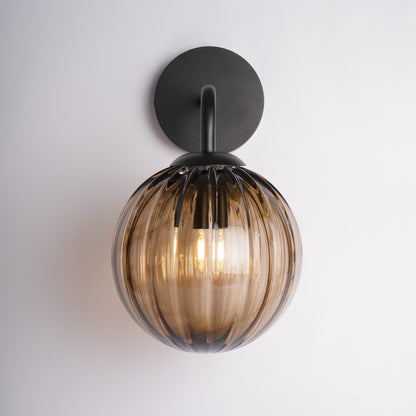 Vintage Round Arm Wall Sconce