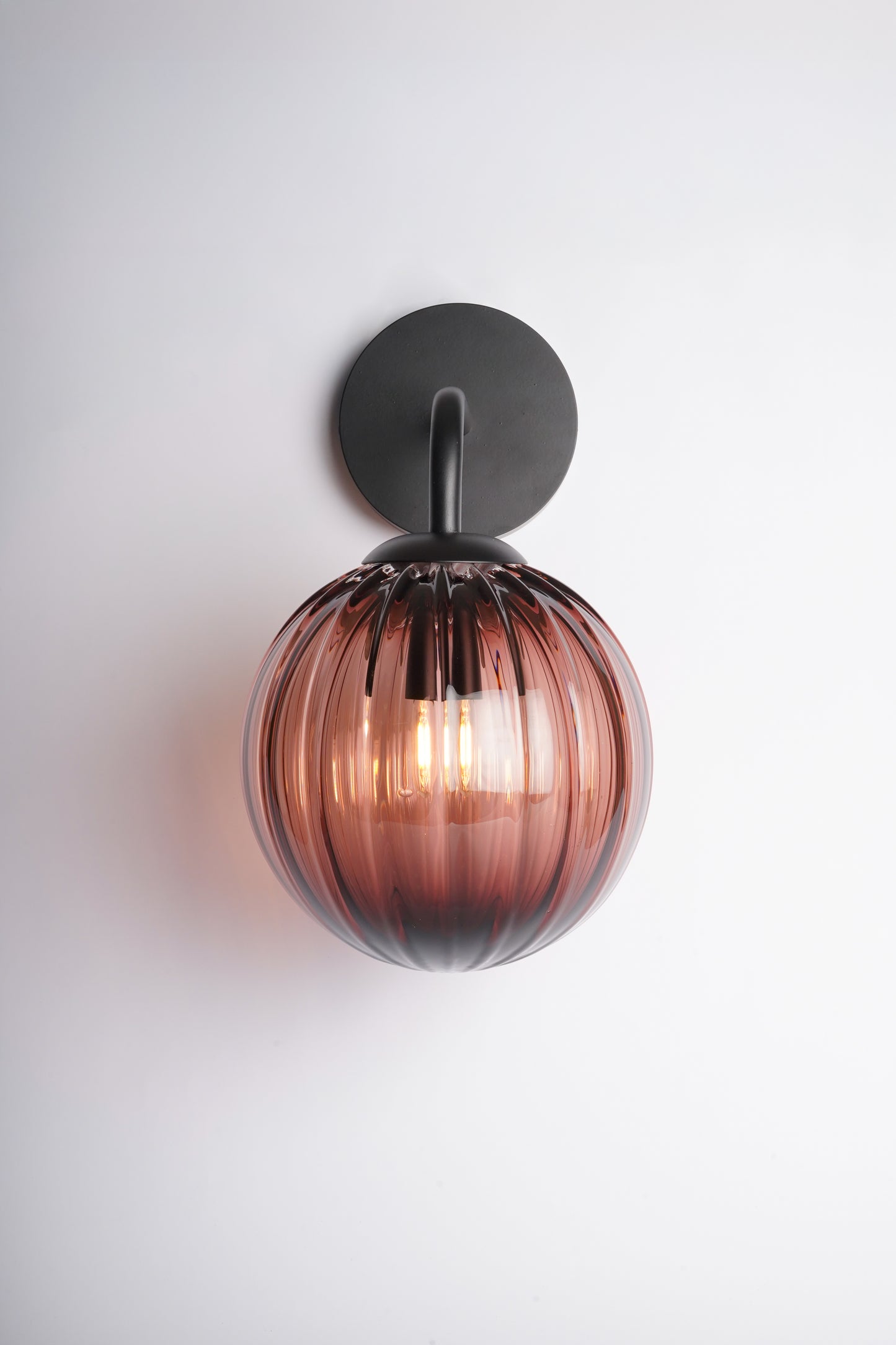 Vintage Round Arm Wall Sconce