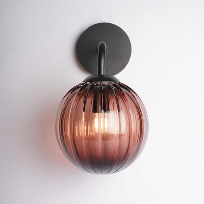 Vintage Round Arm Wall Sconce